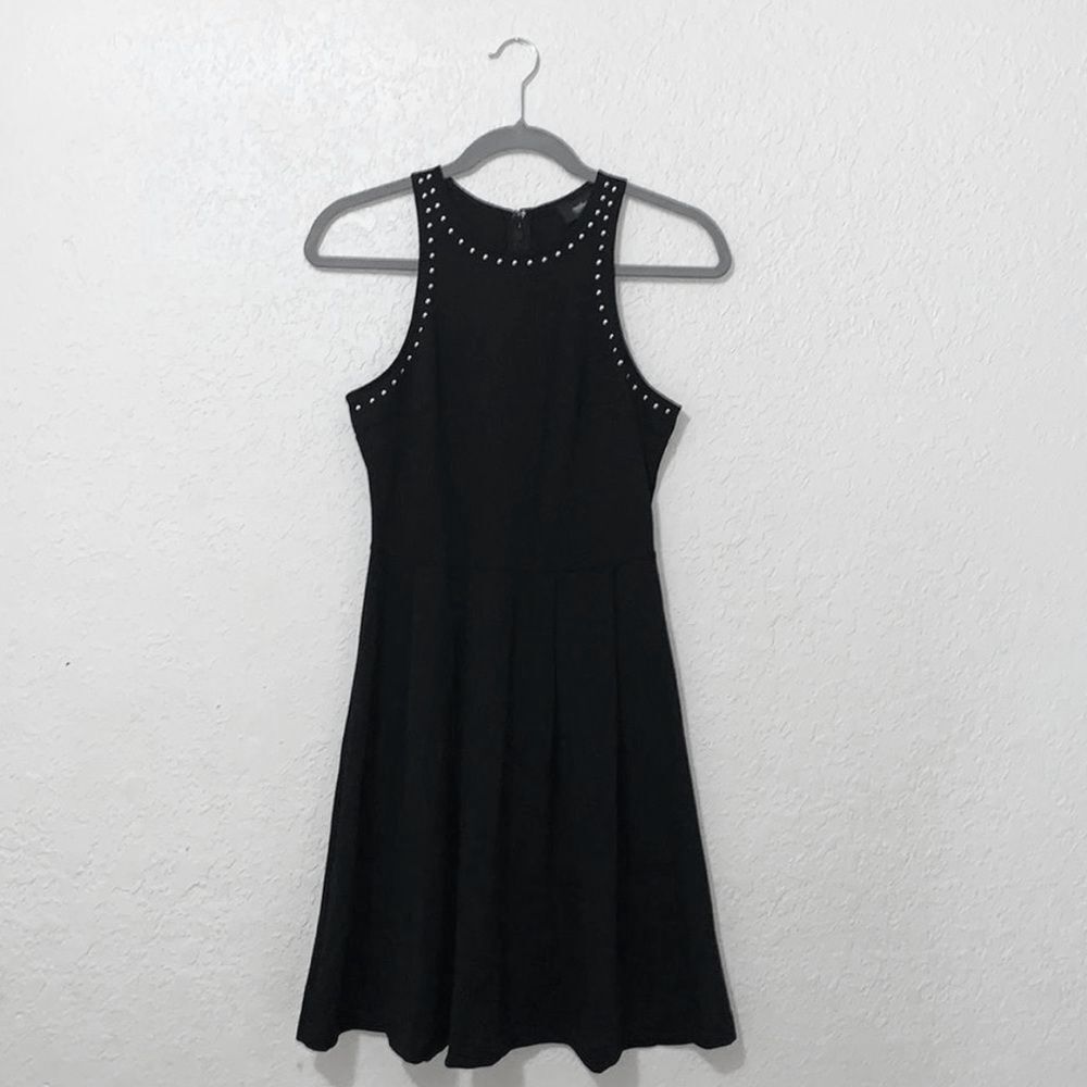 Mossimo silver studded dress